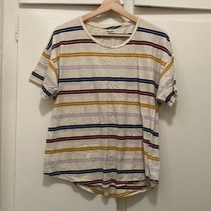 Madewell Striped T-Shirt XL
